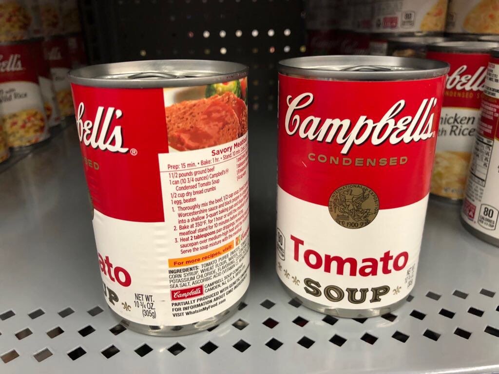 I am hangry or Warhol soup